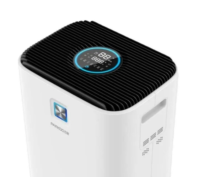 Bluetooth Smart Dehumidifier TFT LCD PM2.5 Luftqualitätsindikator HEPA H11 Carbon Anion WiFi