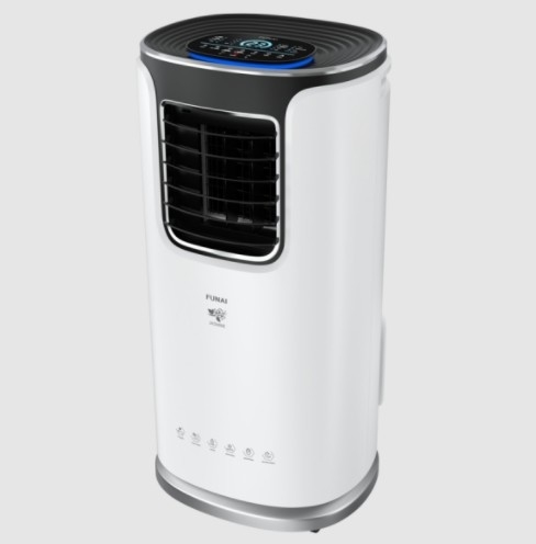 9000BTU Portable Evaporative Air Cooler Klimagerät 4 Betriebsarten 2 Lüftergeschwindigkeiten Sicherheitsschloss für Kinder