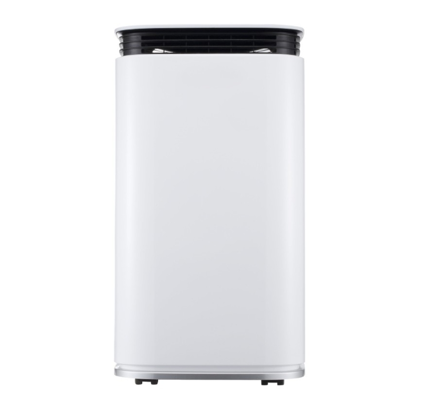 16L Hidden Screen LED Home Dehumidifier 2.2L Tank Tower 360° Windkanäle Intelligente Touchsteuerung der Luftfeuchtigkeit