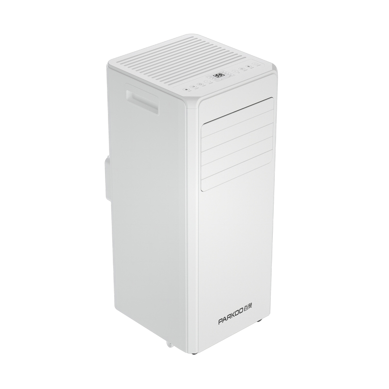 220V 9000 BTU Geräuscharme Mobilluftkonditioner nicht fest installierter Luftkühler Knopfflicker Soft Press-Steuerung