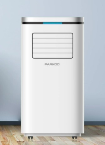115V 10000 BTU/H Kältemittel R32 Verdampfungsmobile Klimaanlage Berührungsschirm Frontlicht